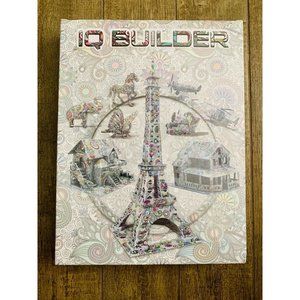 IQ Builder 3D Coloring Puzzle w/ Markers NIB